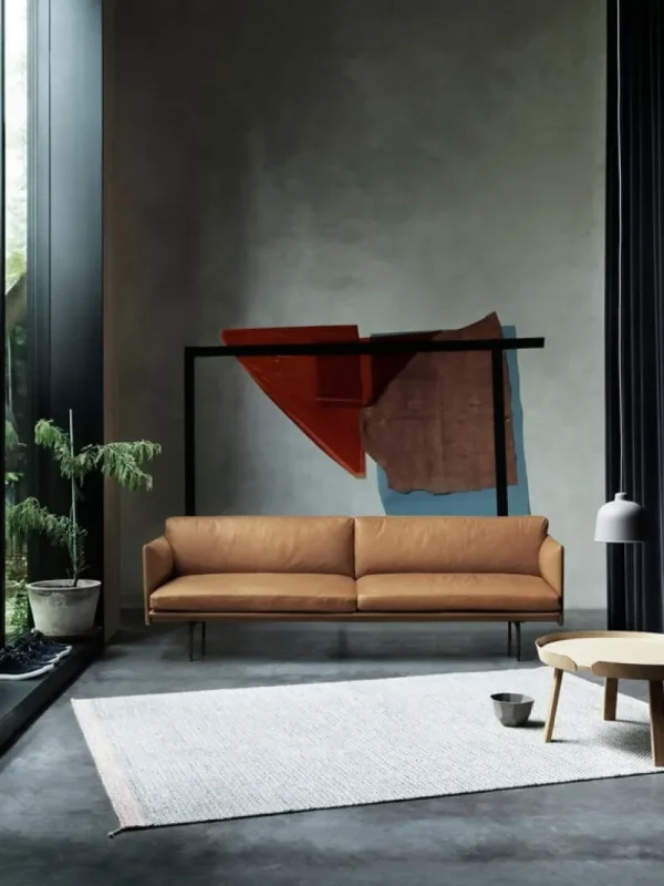&Tradition Sofas Und Liegen-Muuto Sofa Outline, 2-Sitzer