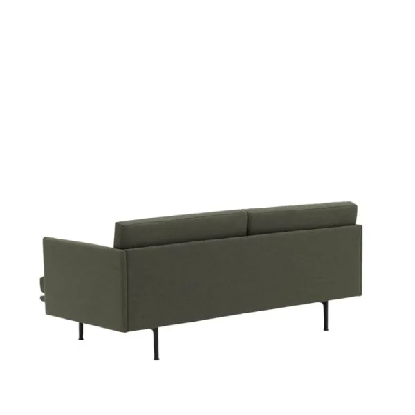 &Tradition Sofas Und Liegen-Muuto Sofa Outline, 2-Sitzer