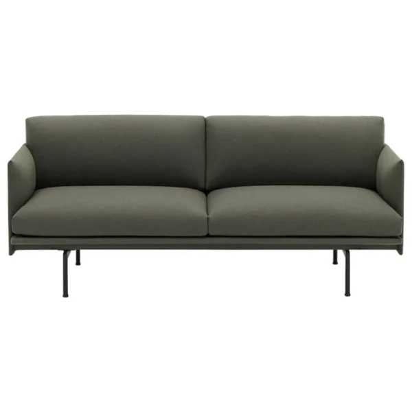 &Tradition Sofas Und Liegen-Muuto Sofa Outline, 2-Sitzer