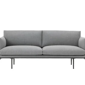 &Tradition Sofas Und Liegen-Muuto Sofa Outline, 2-Sitzer