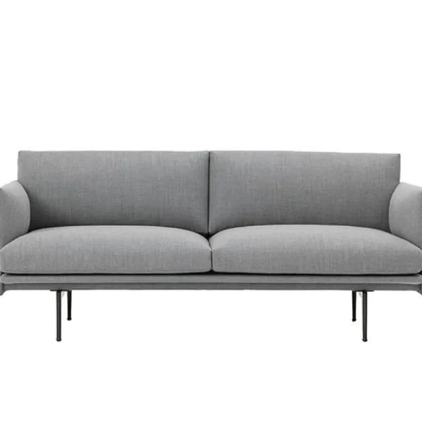 &Tradition Sofas Und Liegen-Muuto Sofa Outline, 2-Sitzer
