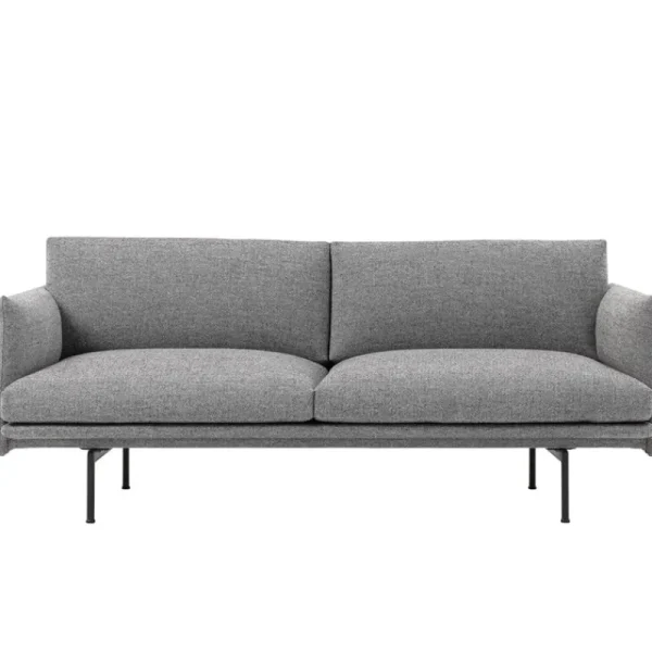 &Tradition Sofas Und Liegen-Muuto Sofa Outline, 2-Sitzer