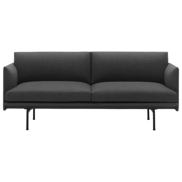 &Tradition Sofas Und Liegen-Muuto Sofa Outline, 2-Sitzer