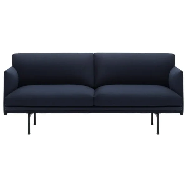 &Tradition Sofas Und Liegen-Muuto Sofa Outline, 2-Sitzer