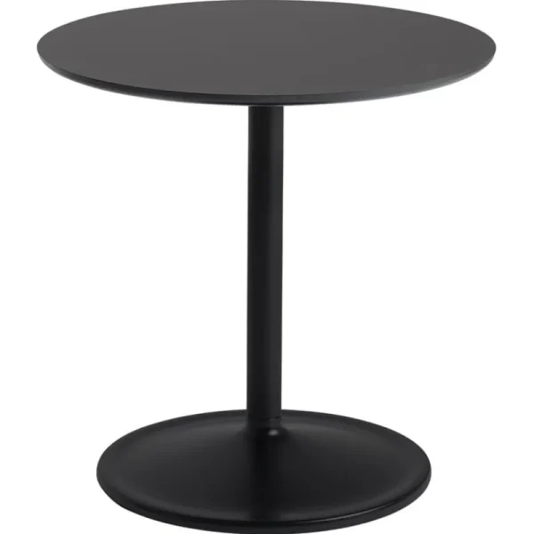 HAY Tische-Muuto Soft Beistelltisch 48 cm, Schwarz