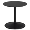 New Works Tische-Muuto Soft Beistelltisch, 41 cm, niedrig, Schwarz