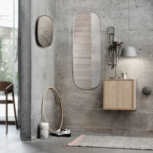 Muuto Badezimmerspiegel | Spiegel^Spiegel Framed, groß, grau