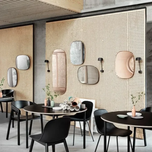 Muuto Badezimmerspiegel | Spiegel^Spiegel Framed, groß, taupe