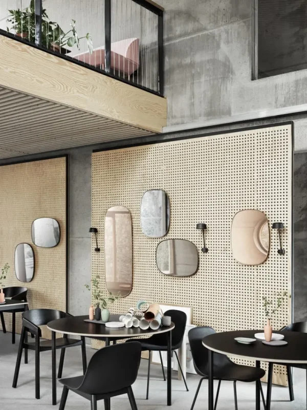 Muuto Badezimmerspiegel | Spiegel^Spiegel Framed, klein, rosa