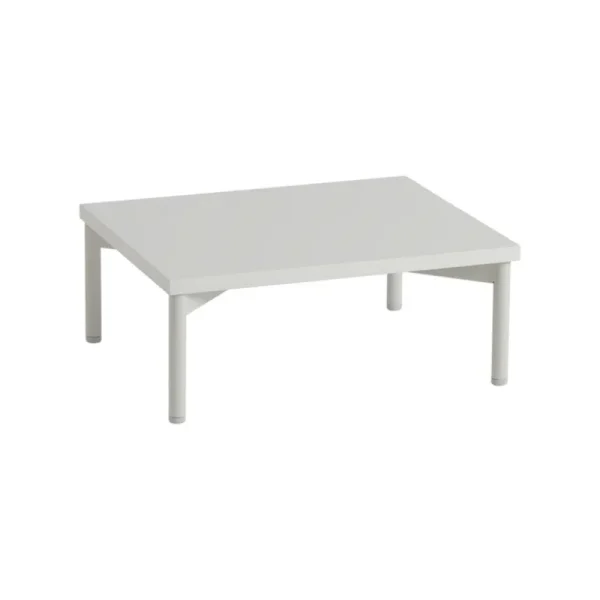 String Furniture Regale-Muuto Stacked Podest mit Rohrgestell, 43,5 x 35 x 17 cm, grau
