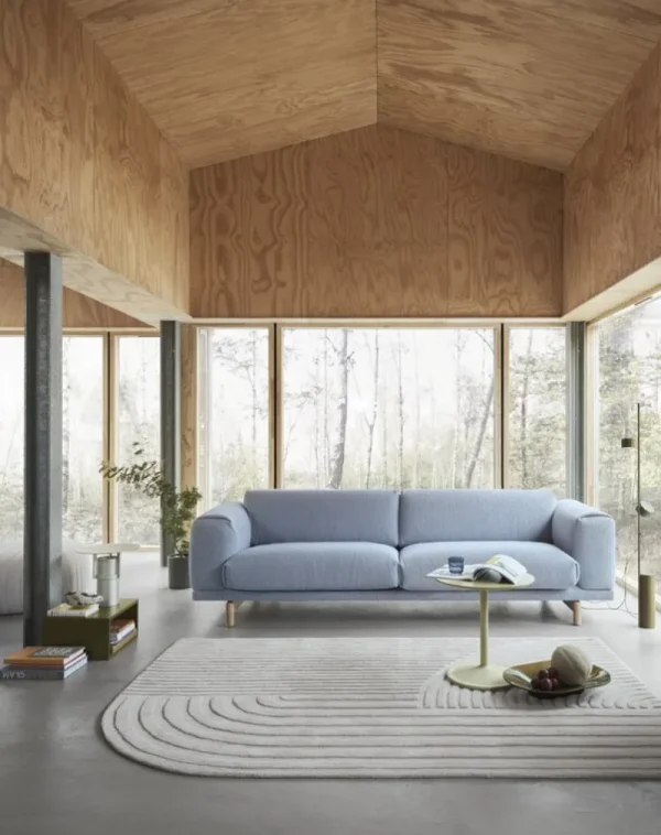 String Furniture Regale-Muuto Stacked Regalmodul, klein, braun grün