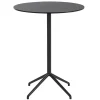 Muuto Tische-Still Cafe Stehtisch, 75 cm, H. 95 cm, schwarz