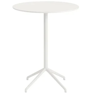 &Tradition Tische-Muuto Still Cafe Stehtisch, 75 cm, H. 95 cm, weiß