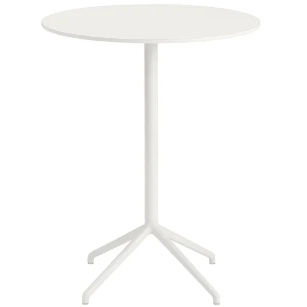 &Tradition Tische-Muuto Still Cafe Stehtisch, 75 cm, H. 95 cm, weiß
