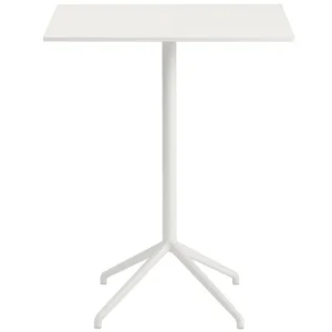 Muuto Tische-Still Cafe Stehtisch, 75 x 65 cm, H. 95 cm, weiß