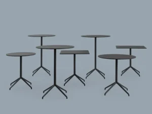 Muuto Tische-Still Cafe Tisch, 75 cm, schwarz