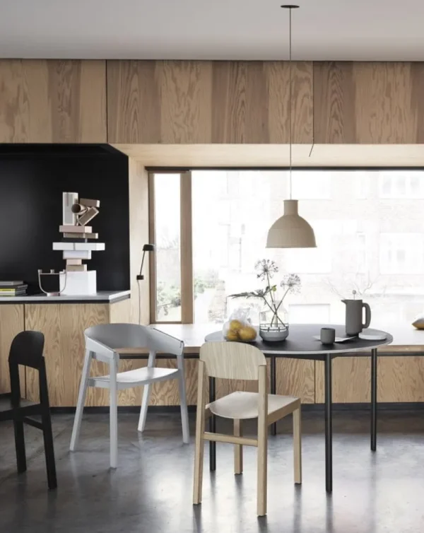 Muuto Sitzgelegenheiten-Stuhl Workshop, Schwarz