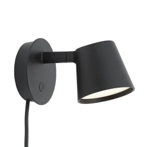 Nemo Lighting Wandleuchten-Muuto Tip Wandleuchte, Schwarz