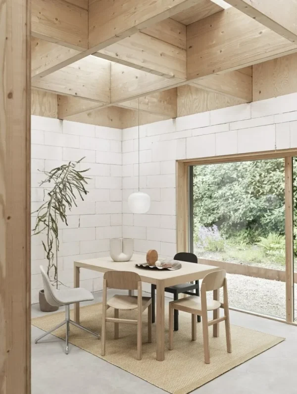 Eero Aarnio Originals Tische-Muuto Tisch Workshop, 140 x 92 cm, Eiche – Eichenfurnier