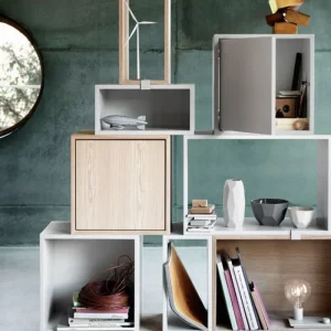 HAY Tischlampen-Muuto Tischleuchte Control, grau