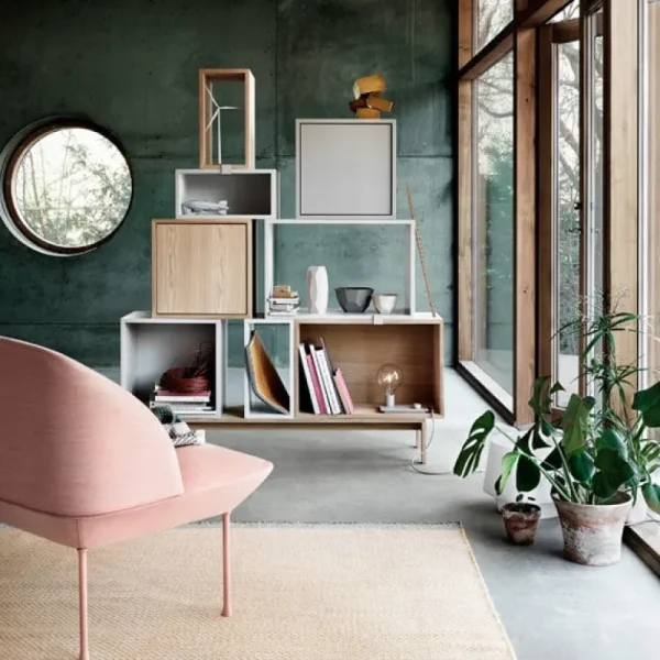Foscarini Tischlampen-Muuto Tischleuchte Control, rot