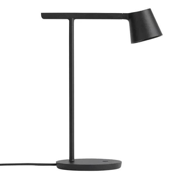Oluce Schreibtischlampen | Tischlampen-Muuto Tischleuchte Tip, schwarz