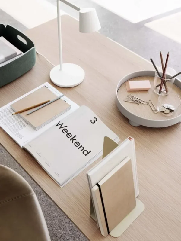 DCWu00e9ditions Schreibtischlampen | Tischlampen-Muuto Tischleuchte Tip, weiß