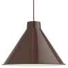 Muuto Deckenleuchten-Top Pendelleuchte, 38 cm, Tiefrot