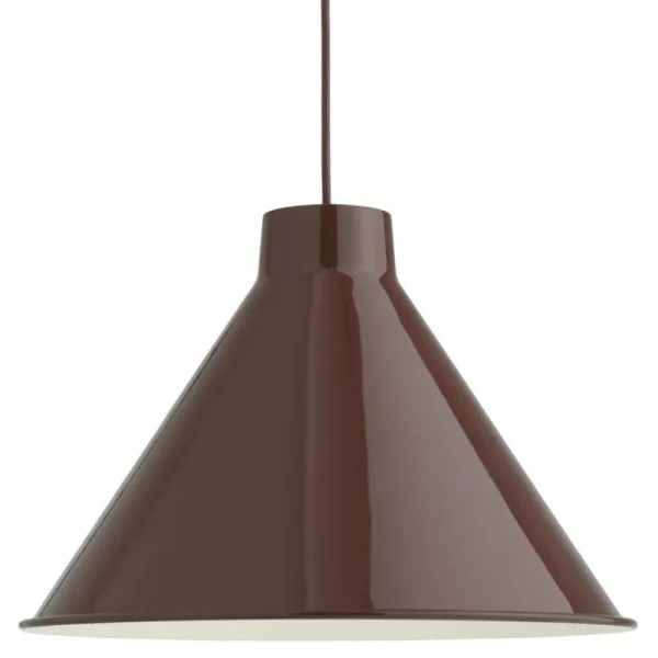 Muuto Deckenleuchten-Top Pendelleuchte, 38 cm, Tiefrot