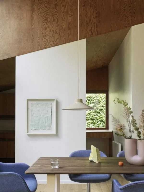 Pholc Deckenleuchten-Muuto Top Pendelleuchte, 36 cm, Sandbeige