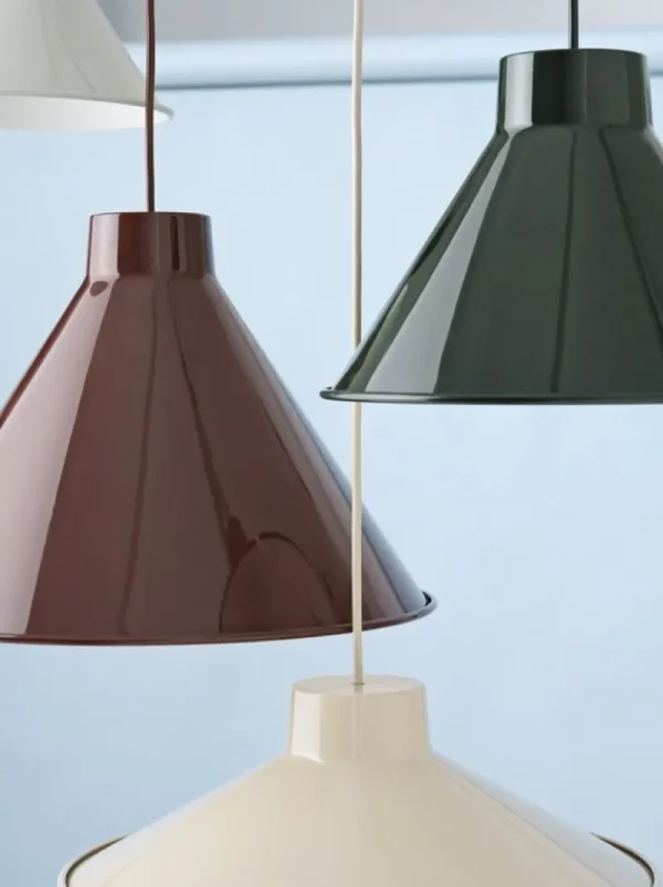 Muuto Deckenleuchten-Top Pendelleuchte, 38 cm, Tiefrot
