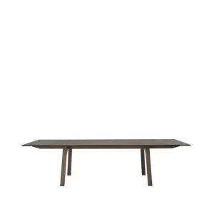 Vitra Tische-Muuto Verlängerung für Earnest Tisch, 2er-Set, dunkle geölte Eiche