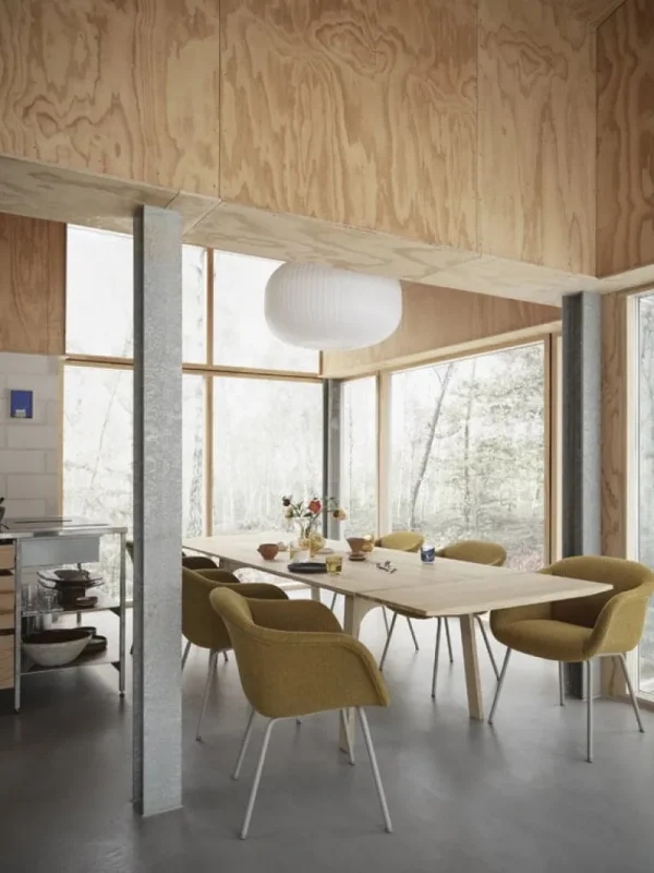 Artek Tische-Muuto Verlängerungsplatten für Tisch Earnest, 2er-Set, Eiche geölt