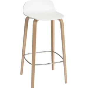 Hem Sitzgelegenheiten-Muuto Visu Barhocker, 75 cm, Eiche – weiß