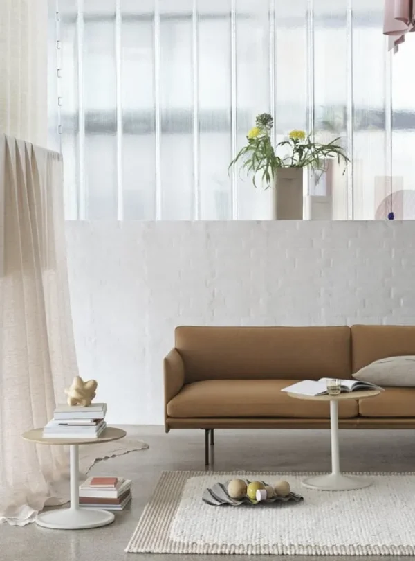Flensted Mobiles Dekorationsgegenstände-Muuto Wave Tablett, 50 cm, Stahl