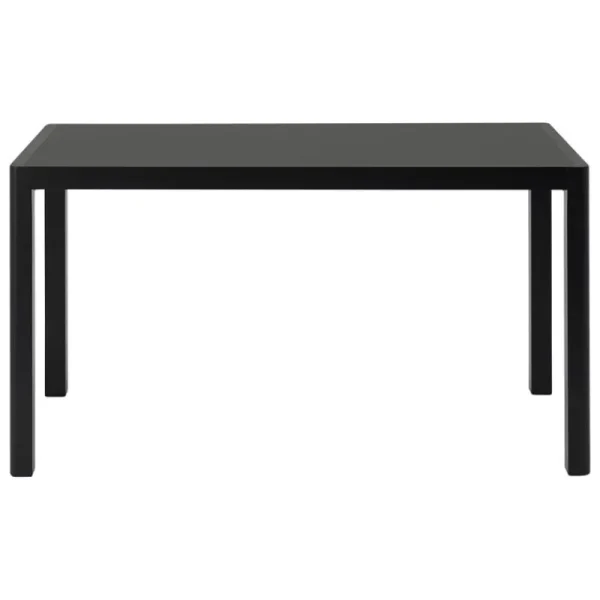 Muuto Schreibtische Und Raumtrenner | Tische^Workshop Tisch, 130 x 65 cm, Schwarz - schwarzes Linoleum