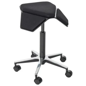myKolme Bürostühle | Sitzgelegenheiten^ILOA+ Sattelstuhl, Esche schwarz – Schwarz Fame 60999