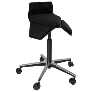 myKolme Bürostühle | Sitzgelegenheiten^ILOA Smile Sattelstuhl, Esche schwarz – Schwarz Fame 60999