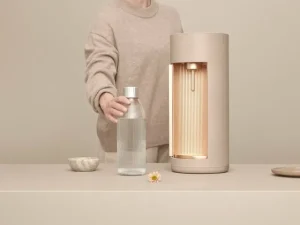 Mysoda Sport- Und Outdoor-produkte | Haushaltsgeräte^Glasflasche, 1 l, Silber