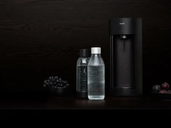 Mysoda Sport- Und Outdoor-produkte | Haushaltsgeräte^Glasflasche, 1 l, Silber