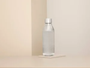 Mysoda Sport- Und Outdoor-produkte | Haushaltsgeräte^Glasflasche, 1 l, Silber