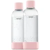 Mysoda Sport- Und Outdoor-produkte | Haushaltsgeräte^Wasserflasche 1 l, 2 Stück, Rosa