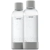 Mysoda Sport- Und Outdoor-produkte | Haushaltsgeräte^Wasserflasche 1 l, 2 Stück, Grau