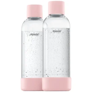 Mysoda Sport- Und Outdoor-produkte | Haushaltsgeräte^Wasserflasche 1 l, 2 Stück, Rosa