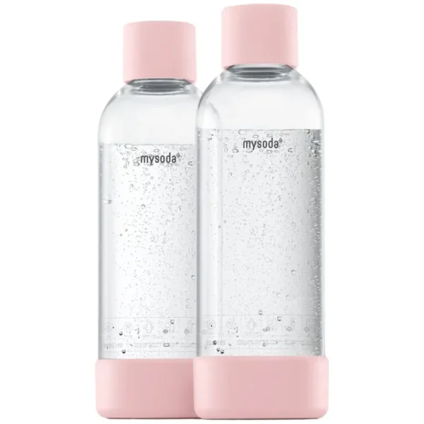 Mysoda Sport- Und Outdoor-produkte | Haushaltsgeräte^Wasserflasche 1 l, 2 Stück, Rosa