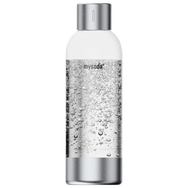 Mysoda Sport- Und Outdoor-produkte | Haushaltsgeräte^Premium Wasserflasche 1 l, Silber