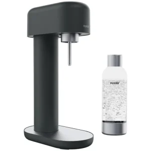 Mysoda Haushaltsgeräte^Ruby 2 Sprudelwasserbereiter, Schwarz - Silber