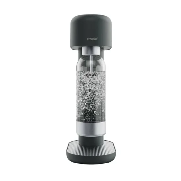 Mysoda Haushaltsgeräte^Ruby 2 Sprudelwasserbereiter, Schwarz - Silber