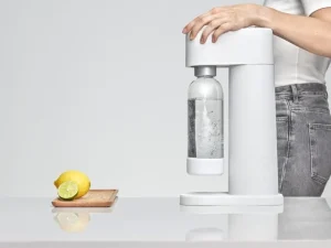Mysoda Haushaltsgeräte^Wassersprudler Woody, weiß, neue Verpackung