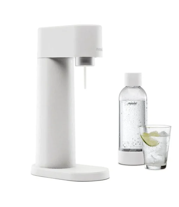 Mysoda Haushaltsgeräte^Wassersprudler Woody, weiß, neue Verpackung